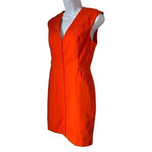 Kate Spade Saturday Orange Sheath  dress Sz 2